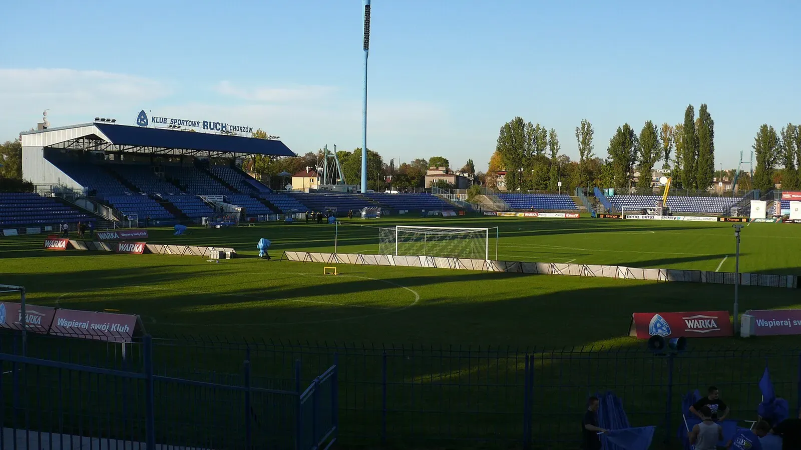 Stadion Ruchu Chorzów, atrakcja w okolicy apartamentu Helenka Modern w Zabrzu