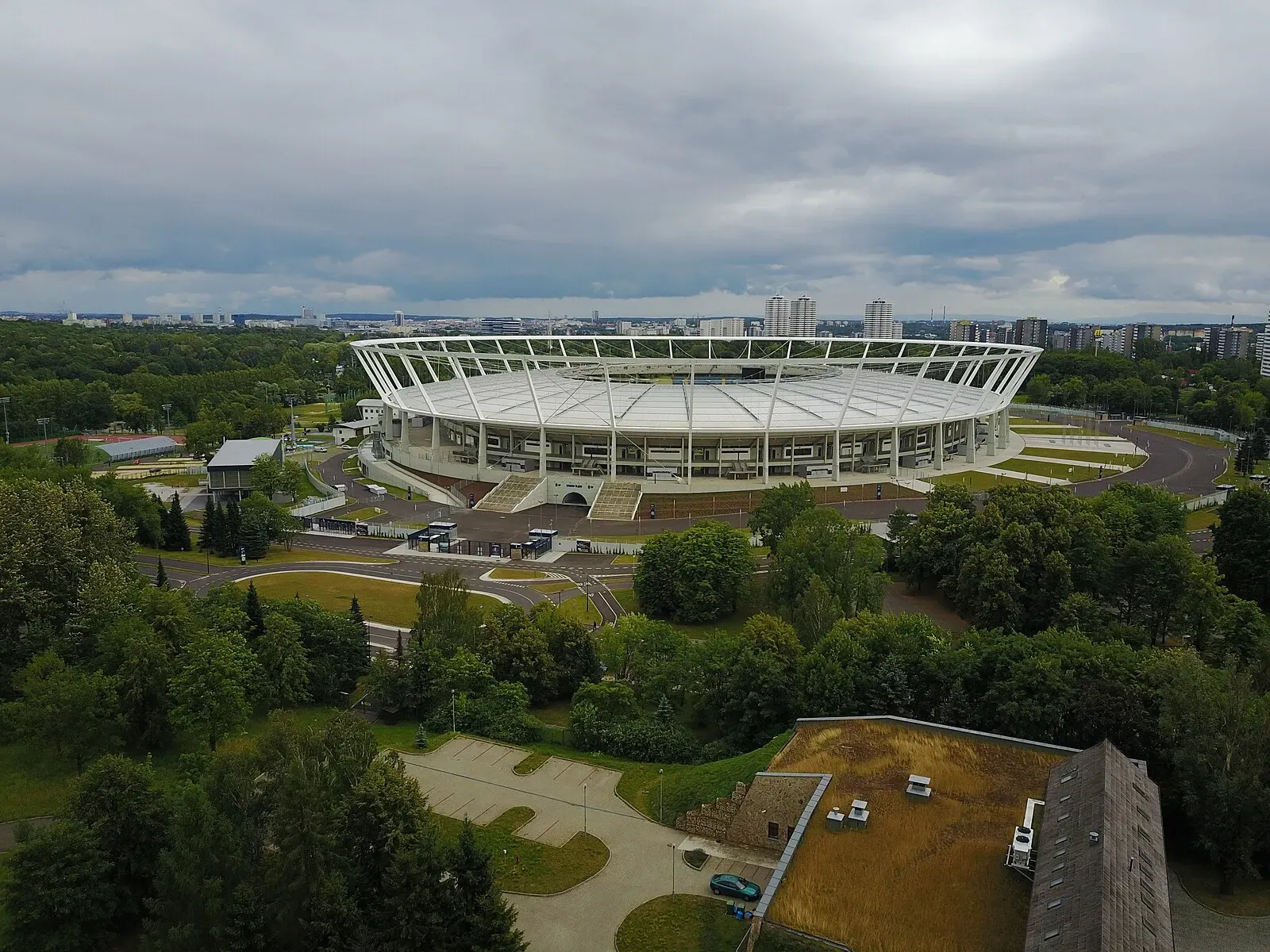 Stadion Śląski, atrakcja w okolicy apartamentu Helenka Modern w Zabrzu